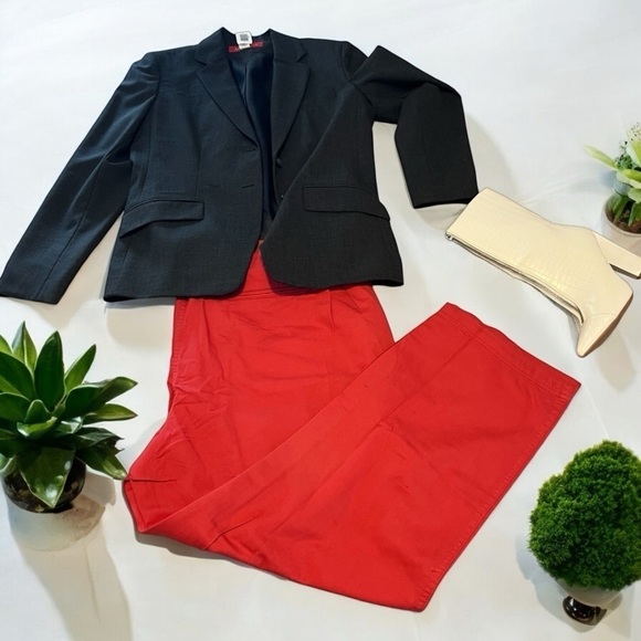 Woman Within Women's Size 24W Natural Fit Salmon Colored Pants NWOT - Picture 4 of 10